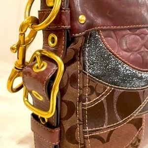 Vintage Coach Patchwork Bag